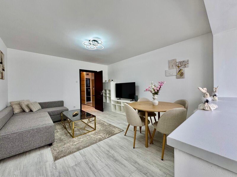 Bucurestii Noi, inchiriere garsoniera, mobilata si utilata modern.