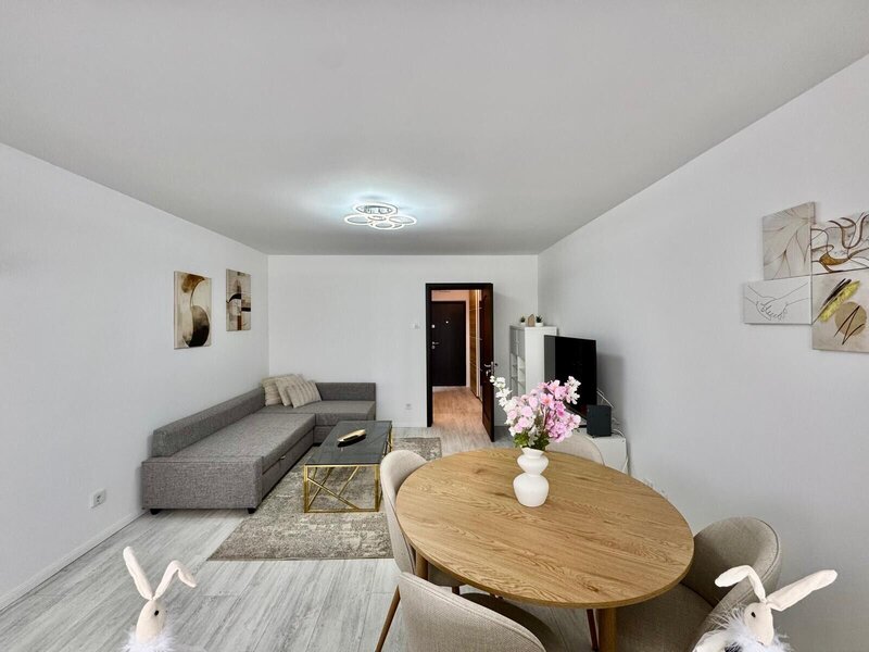 Bucurestii Noi, inchiriere garsoniera, mobilata si utilata modern.